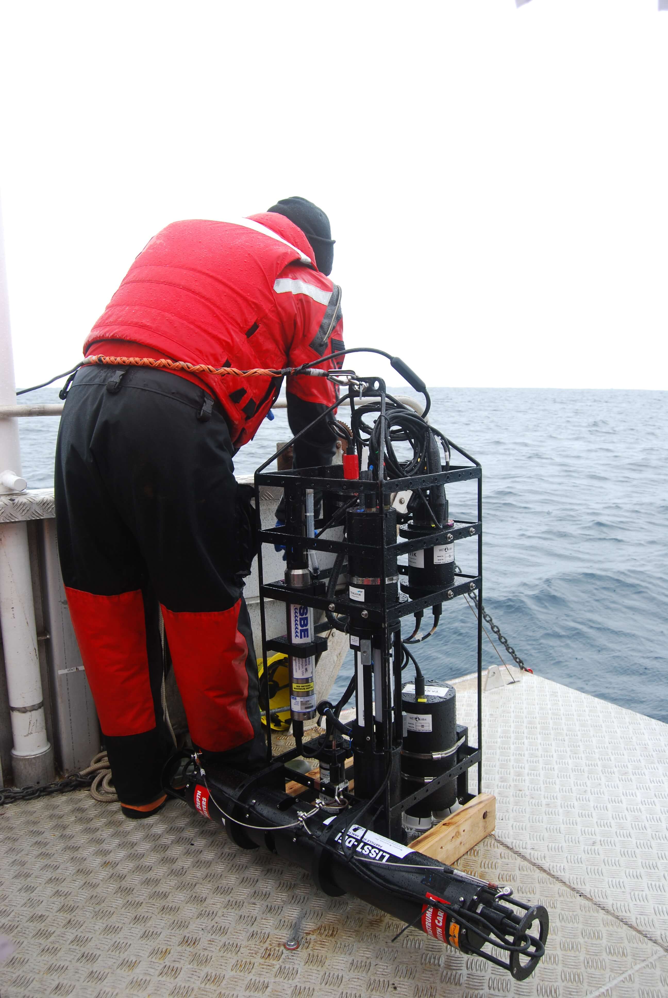 Sensors being deployed in the Arctic - Sentinel North international phd school