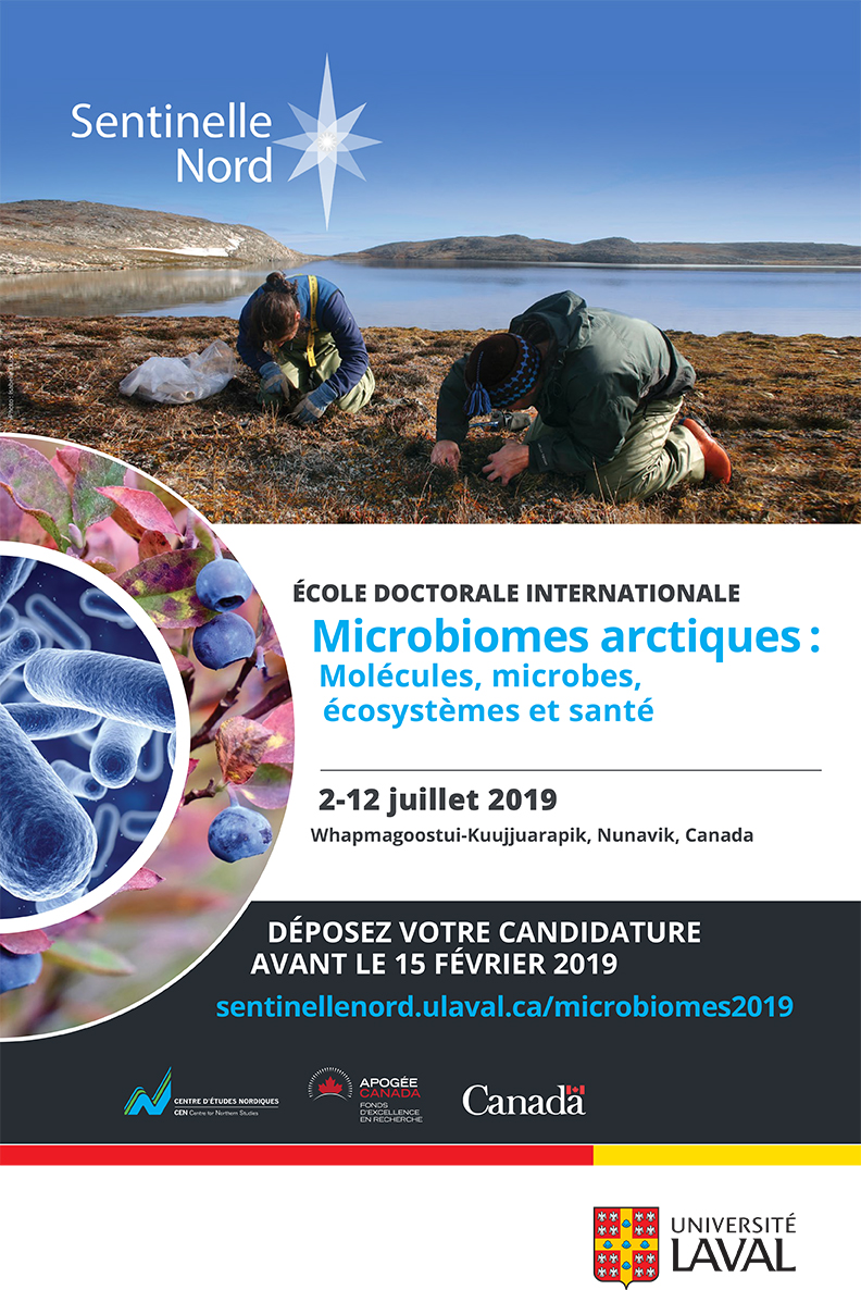 École internationale Sentinelle Nord sur les Microbiomes arctiques