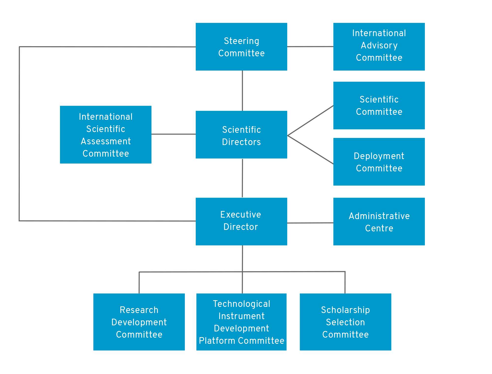 sentinel north governance organigram