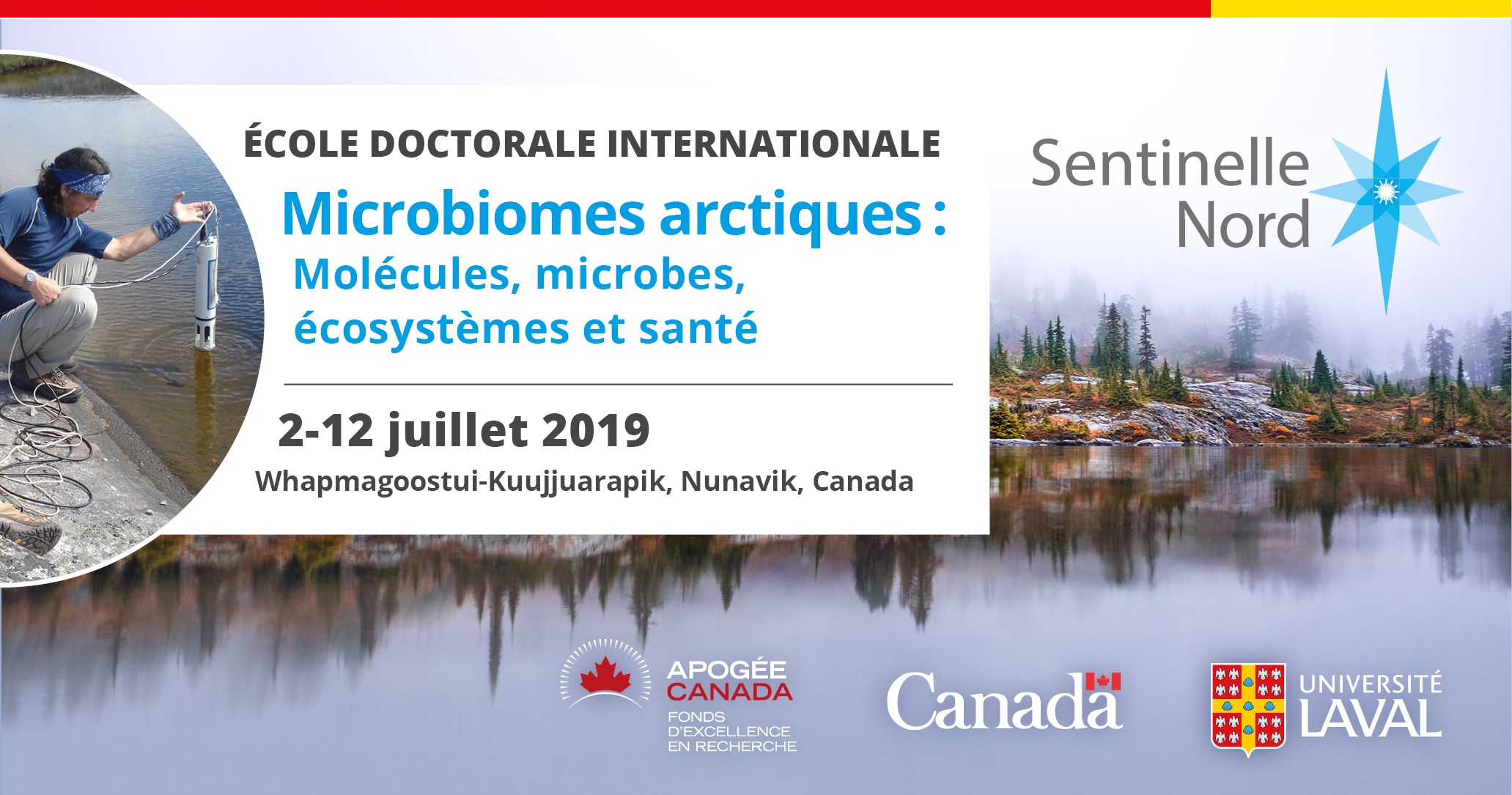 École doctorale internationale Sentinelle Nord sur les Microbiomes arctiques